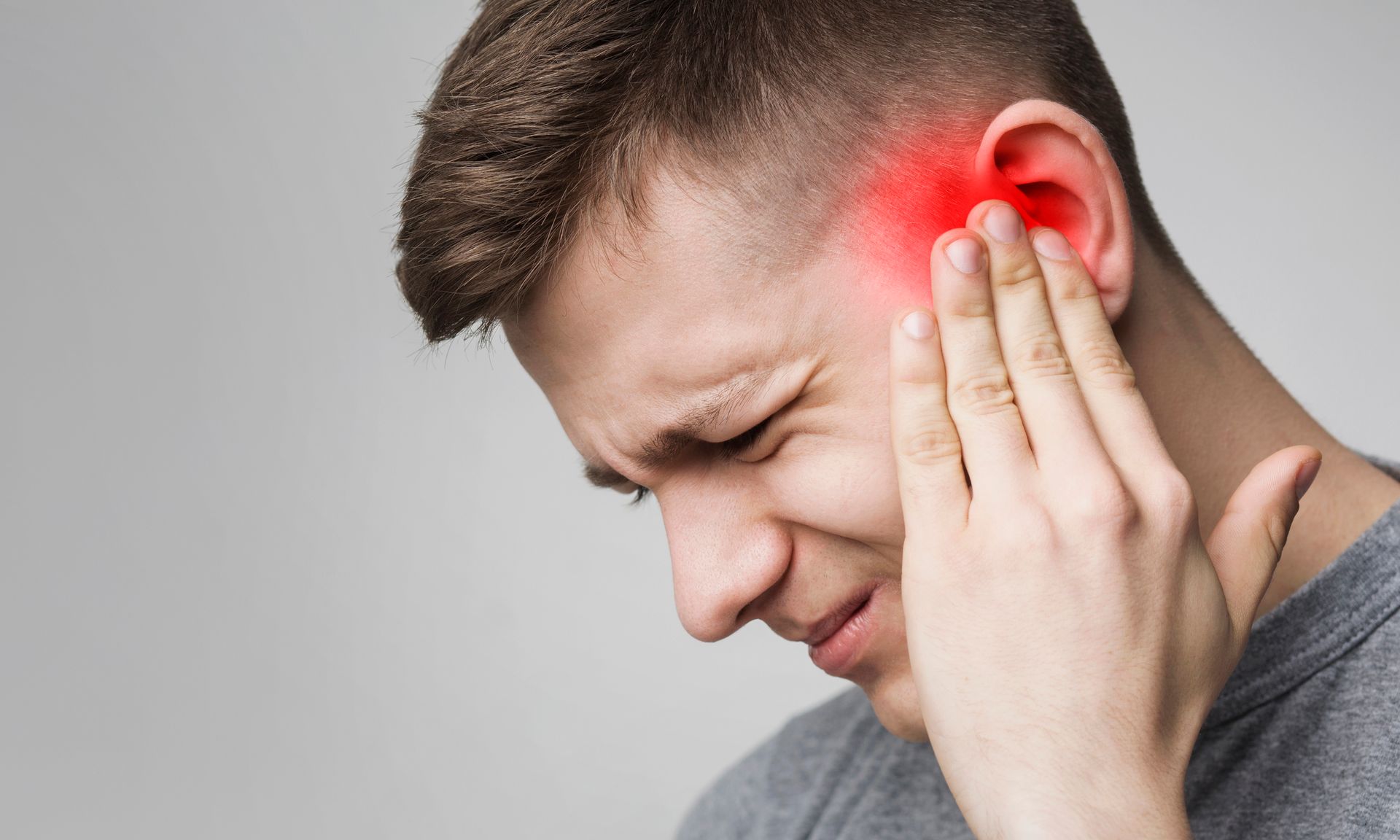 Une oreille symbolisant l'intolérance aux sons liée à l'hyperacousie
